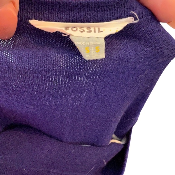 Fossil Cashmere Blend Sweater - Picture 5 of 6